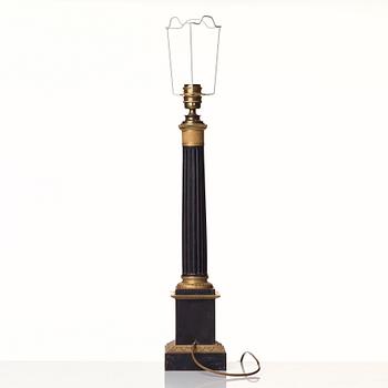 A French late Empire 19th Century table lamp.