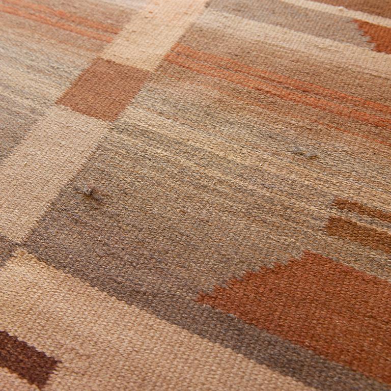 A 1930s Finnish flat weave carpet.