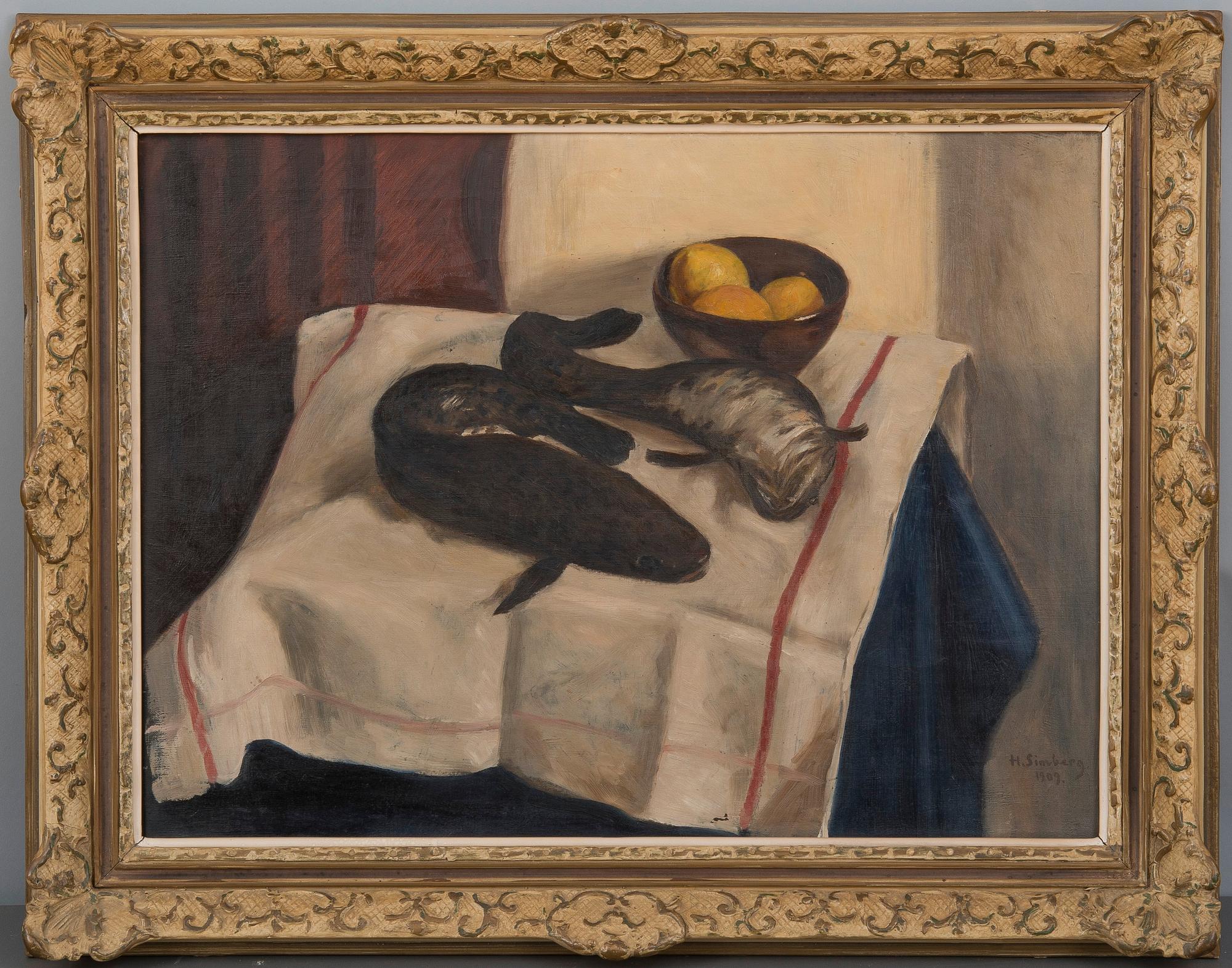 Hugo Simberg, KALA-ASETELMA.