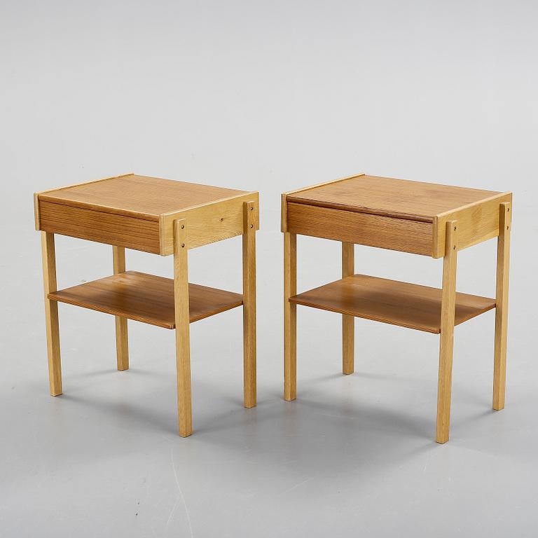 NATTDUKSBORD. Ett par. 1950-60-tal.