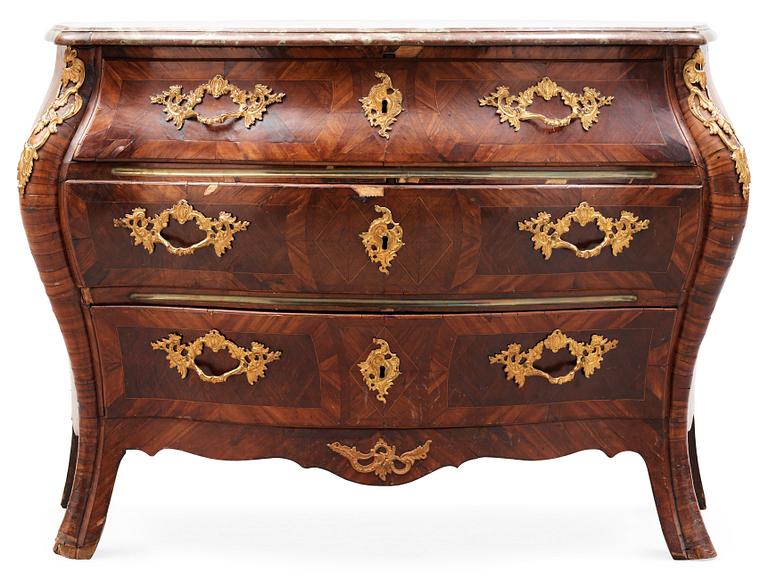 A Swedish Rococo 18th century commode by M. Engström.