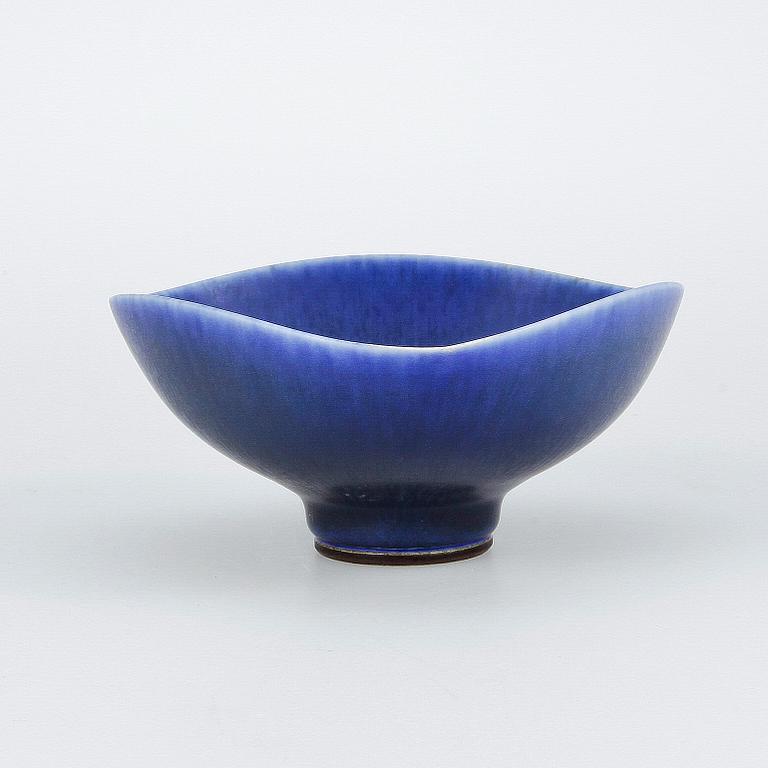 SKÅL, stengods, Berndt Friberg, Gustavsberg, signerad, 1962.