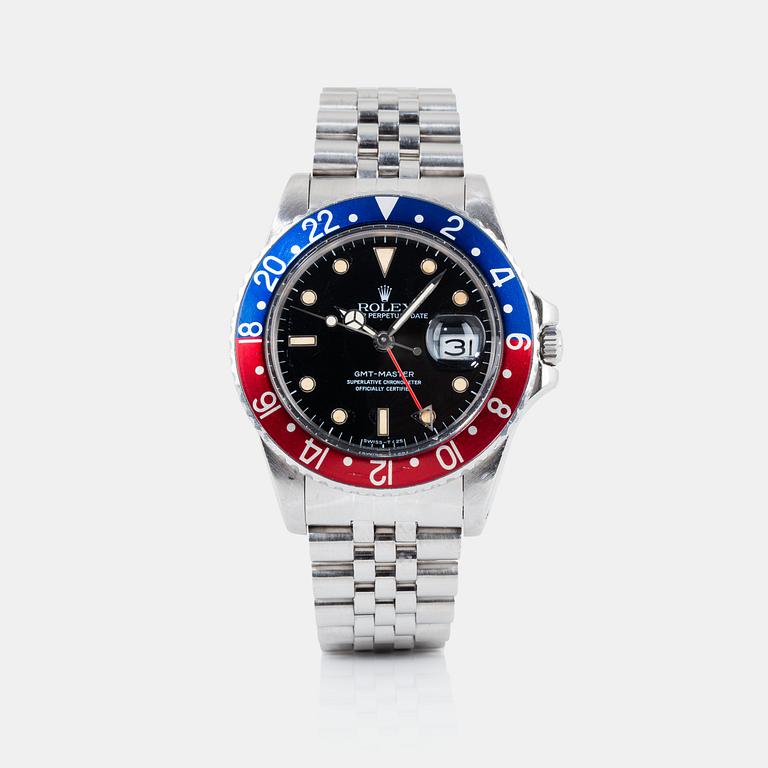 ROLEX, GMT-Master, "Spider dial".