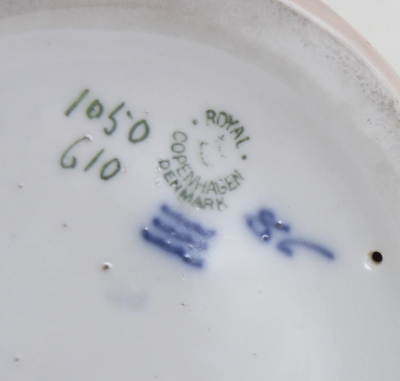 FIGURIN och FAT, porslin, Royal Copenhagen.