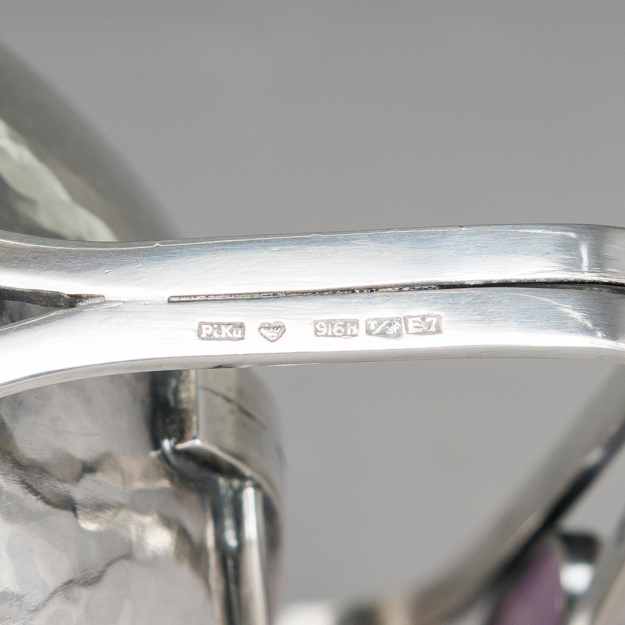 REIJO SIRKEOJA, Servis, 5 delar, silver, Pirkan Kulta, Tammerfors 1958-59.