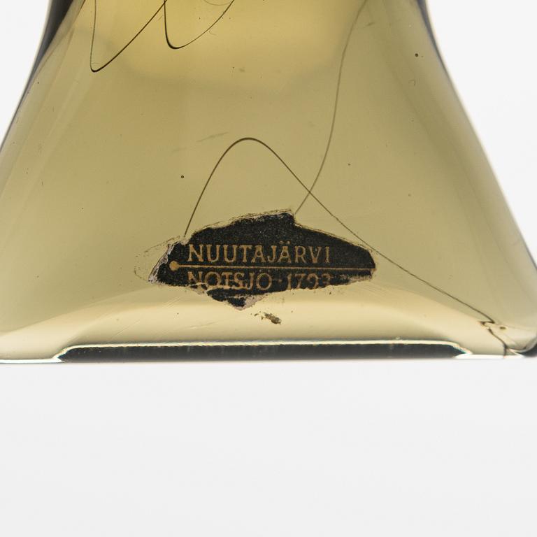 Kaj Franck, a 'KF 226' sculpture signed K. Franck Nuutajärvi Notsjö -56.