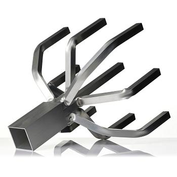 David Taylor, a unique "Aluminium Candelabra 9", Studio Mellösaverken, Sweden, 2022.