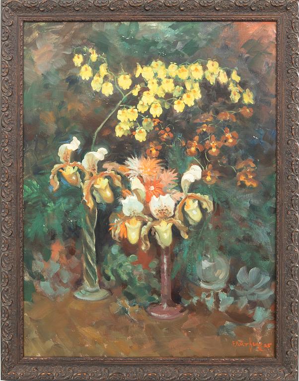 Fritz Kärfve, oil on canvas signed and dated 35.