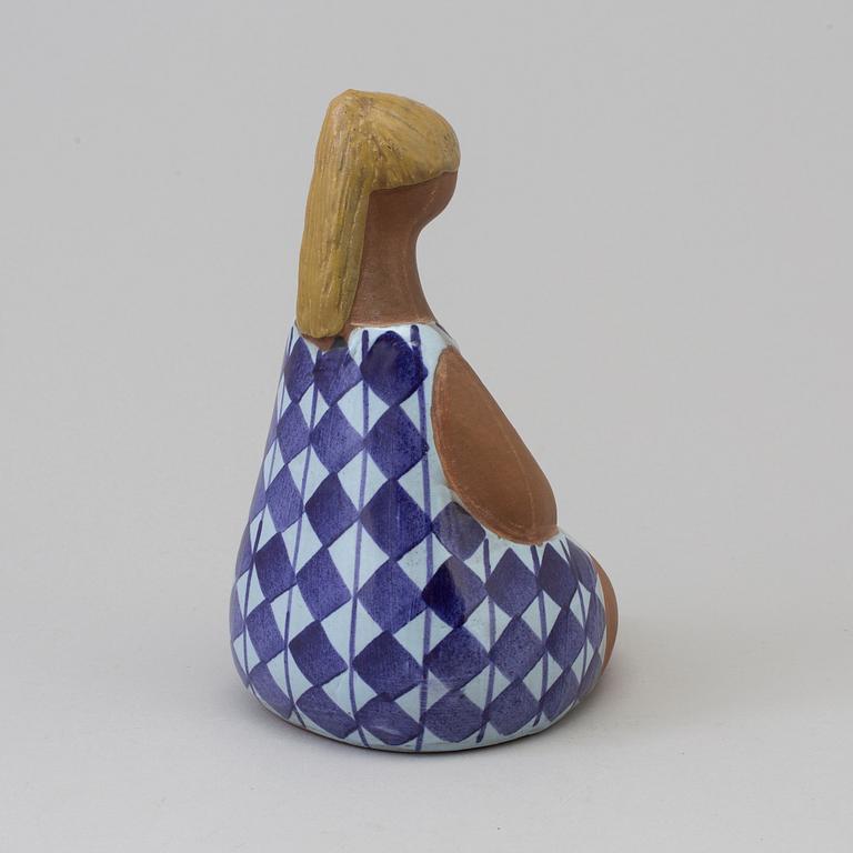 LISA LARSON, a stoneware figurine 'Amalia' for Gustavsberg.