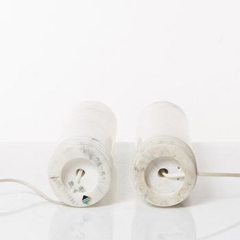 A pair of table lamps, Bergboms, second half of the 20th century.