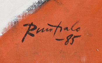 EINO RUUTSALO, akryyli kankaalle, signeerattu ja päivätty -85.