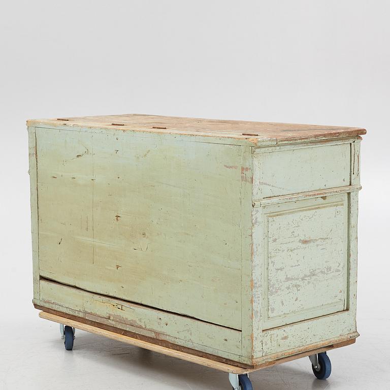 A painted pine sideboard, circa 1900.