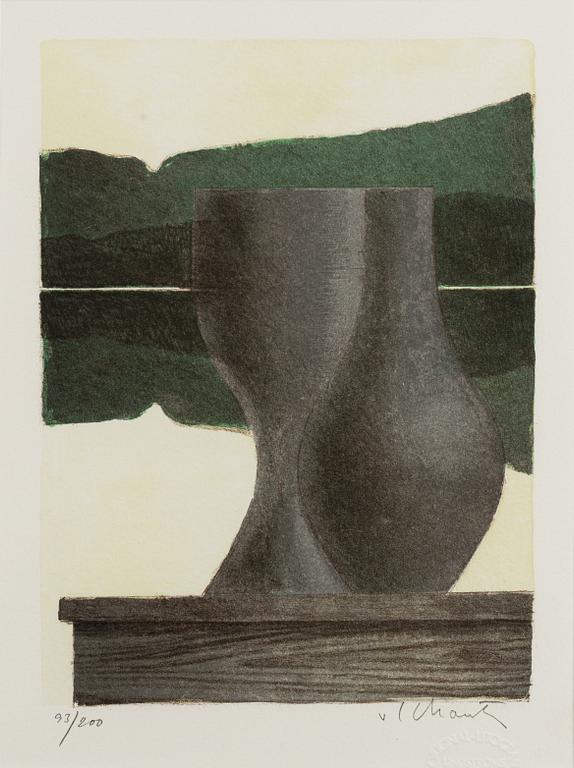 PHILIP VON SCHANTZ, 2 st, Färglitografier, signerade och numrerade 93/200, 162/180.