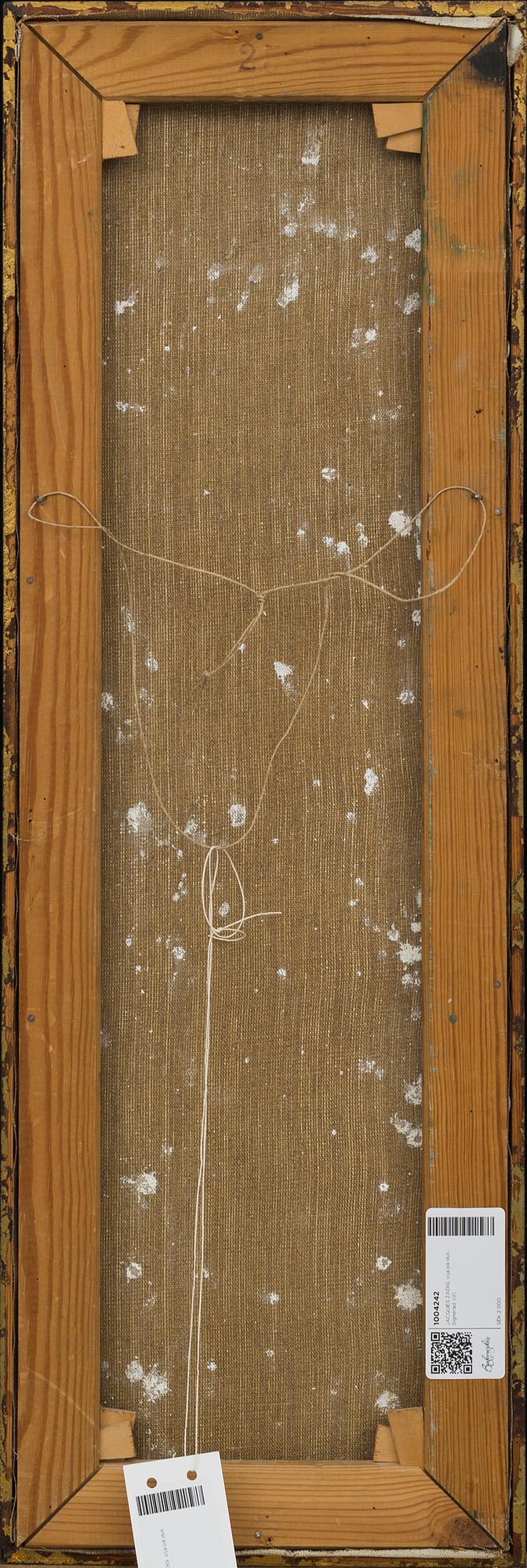 JACQUES ZADIG, olja på duk. Signerad.