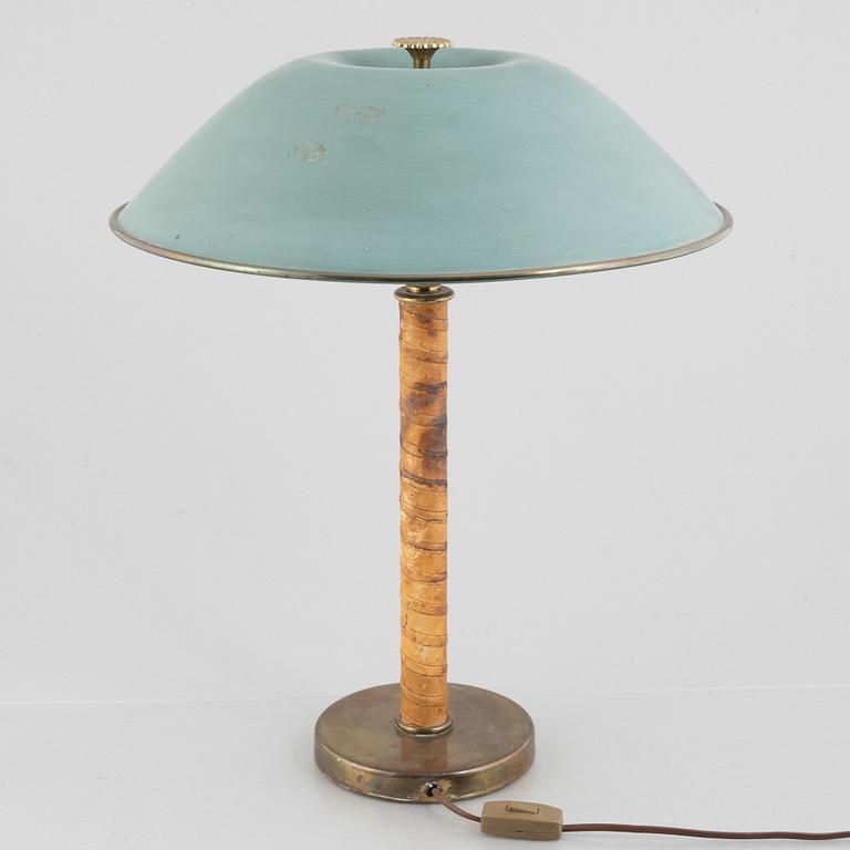 Bertil Brisborg, a table lamp, model "30595", Nordiska Kompaniet, 1940s.