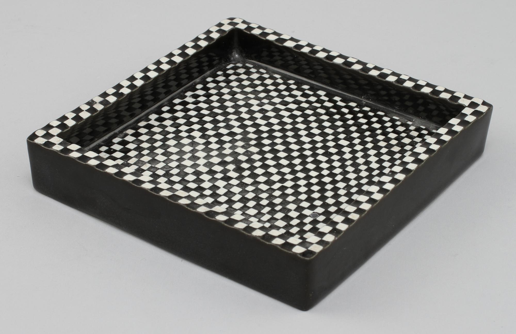 ASKFAT, stengods, "Domino", Stig Lindberg, Gustavsberg.