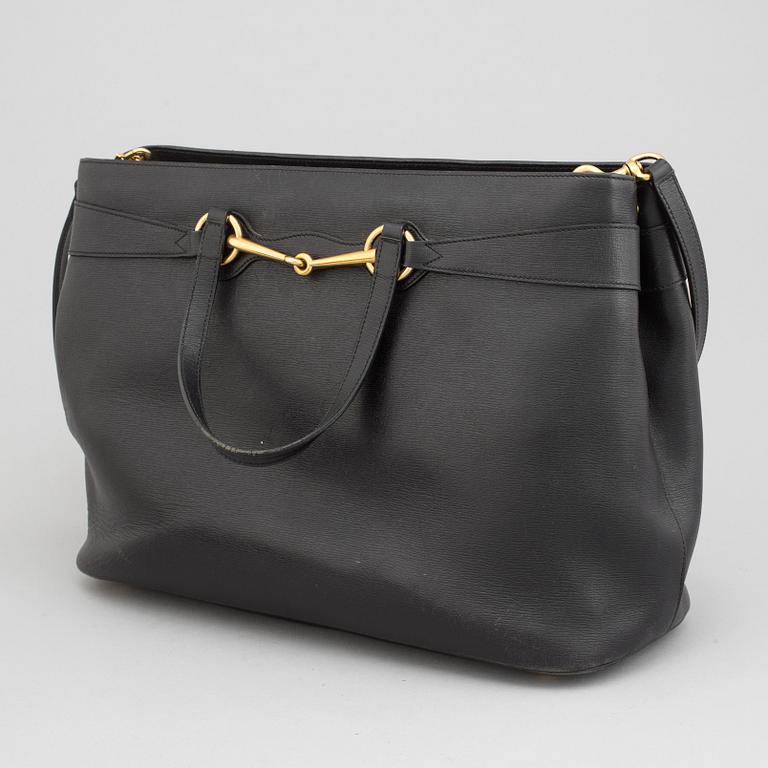 A 'Morsetto' leather bag by Gucci.