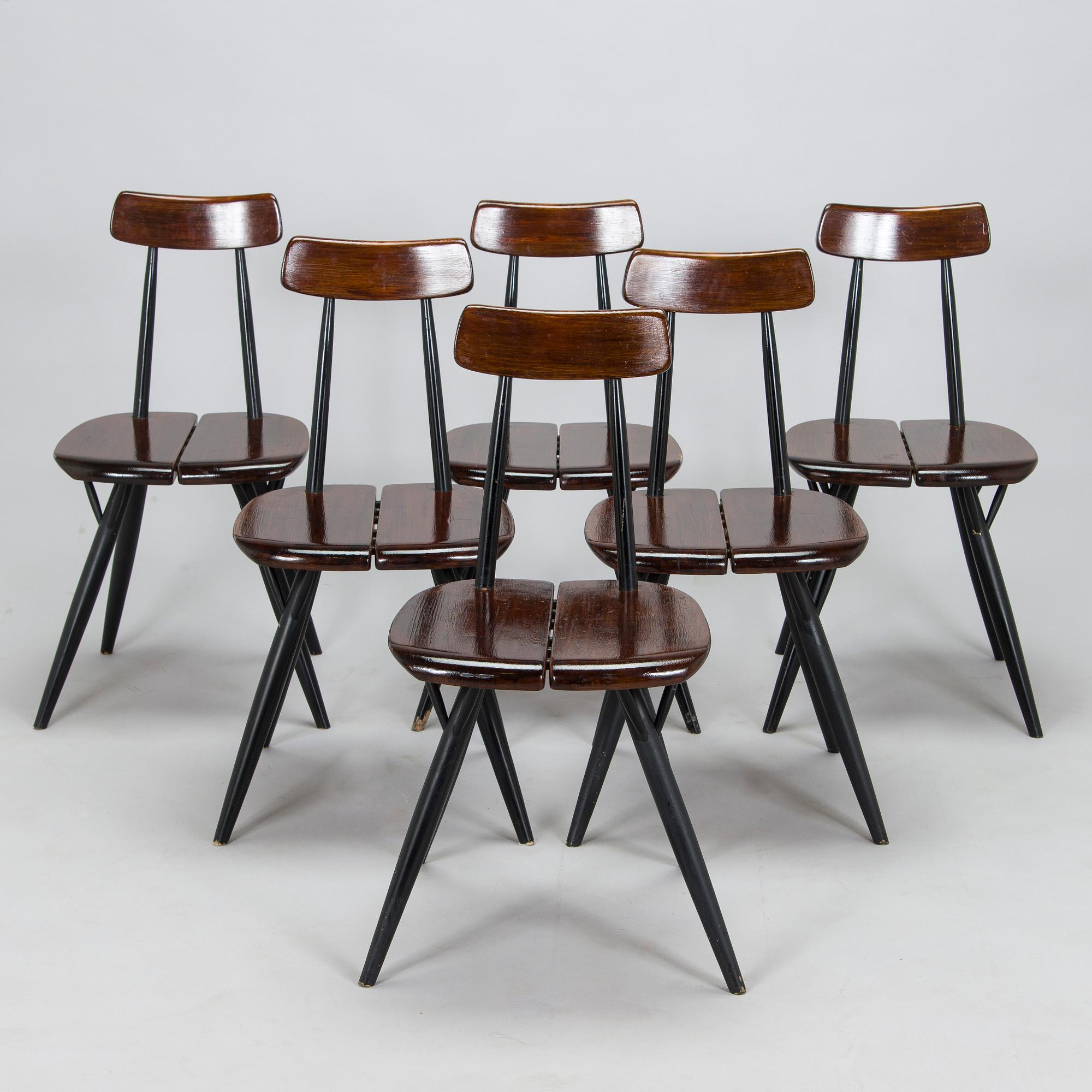 Ilmari Tapiovaara, a 1960's 7-piece 'Pirkka' dining set for Laukaan Puu.