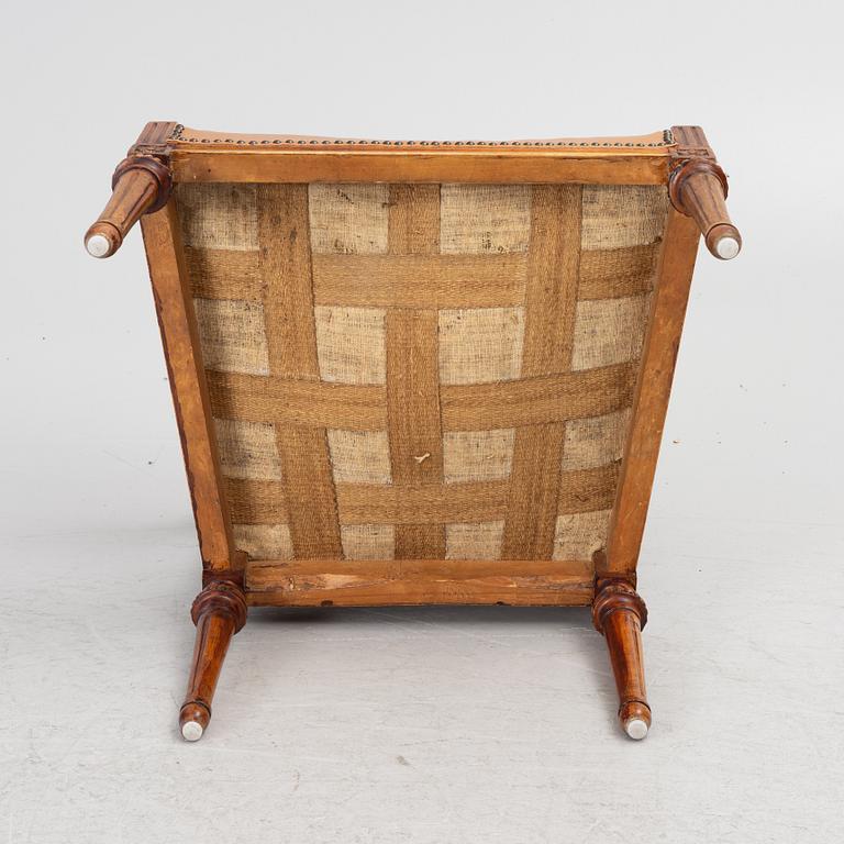 Gustavian armchair, 18th century.