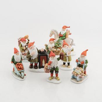 Jenny Nyström efter  tomtar 22 st Kalmar läns museum sent 1900-tal.