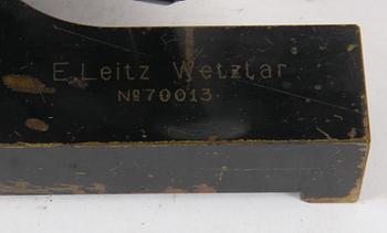MICROSKÅP och ETUIE, E Leitz, Wetzlar.
