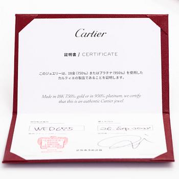 Cartier, armband, "d'Amour", 18K guld med en briljantslipad diamant.