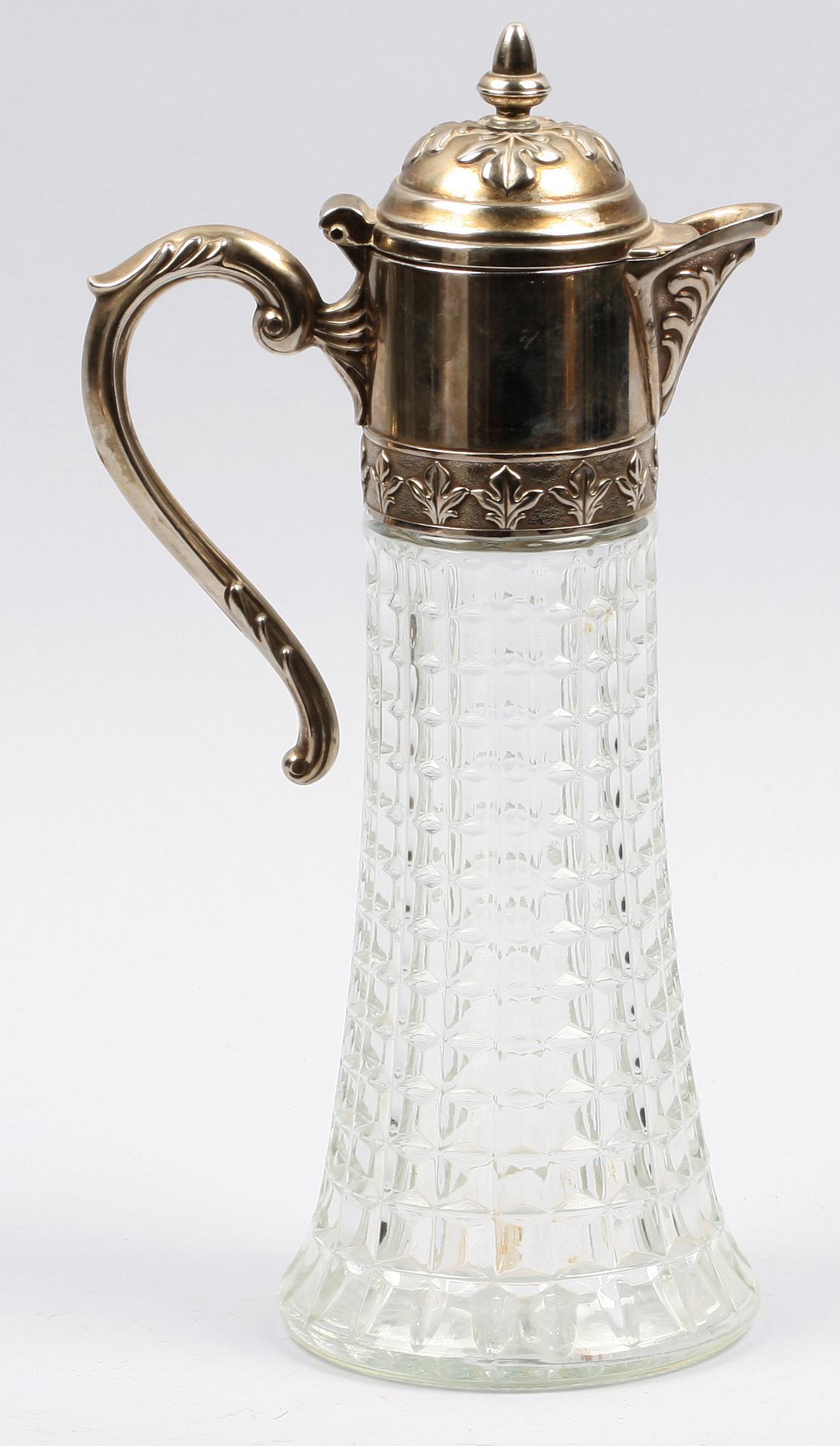 PARTI NYSILVER, 3 delar, sent 1800-tal till tidigt 1900-tal.