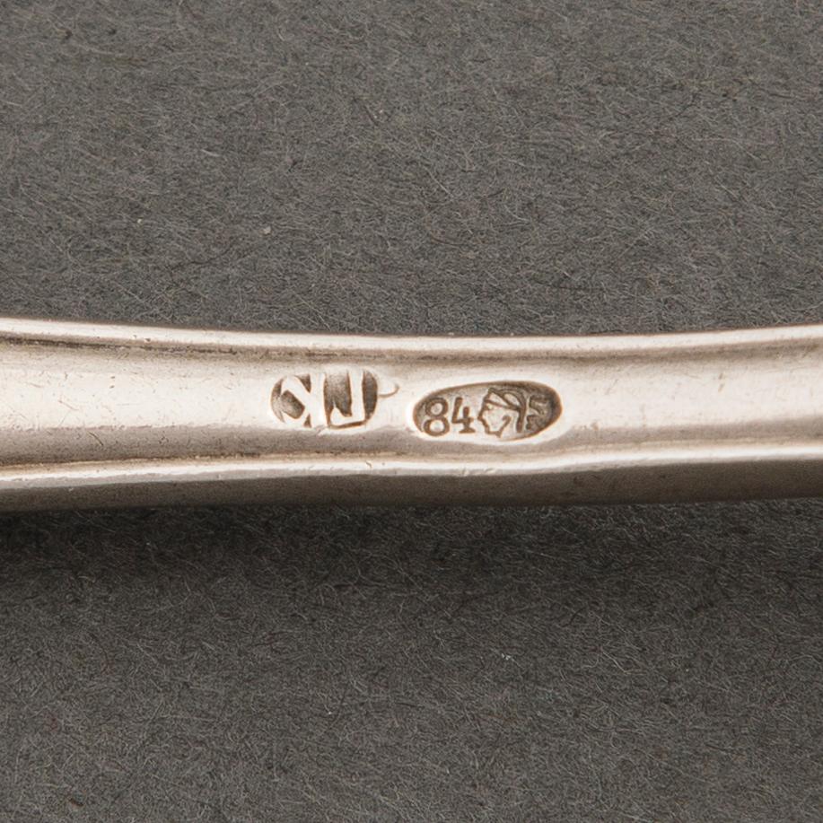 KASTIKEKAUHA, hopeaa, Venäjä 1896-1907 Gustav Klingert.