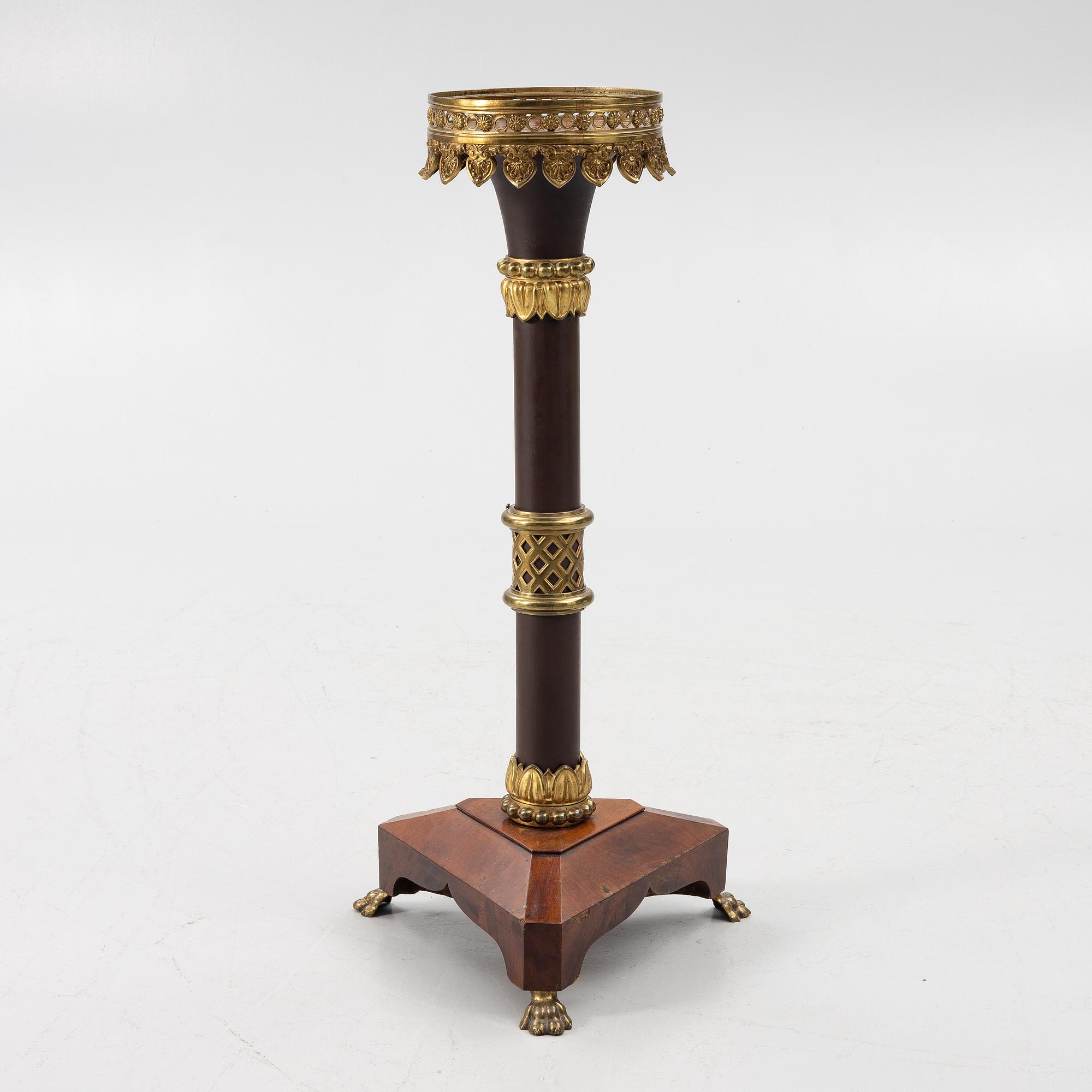 Pedestal, Empire, first half of the 19th century.