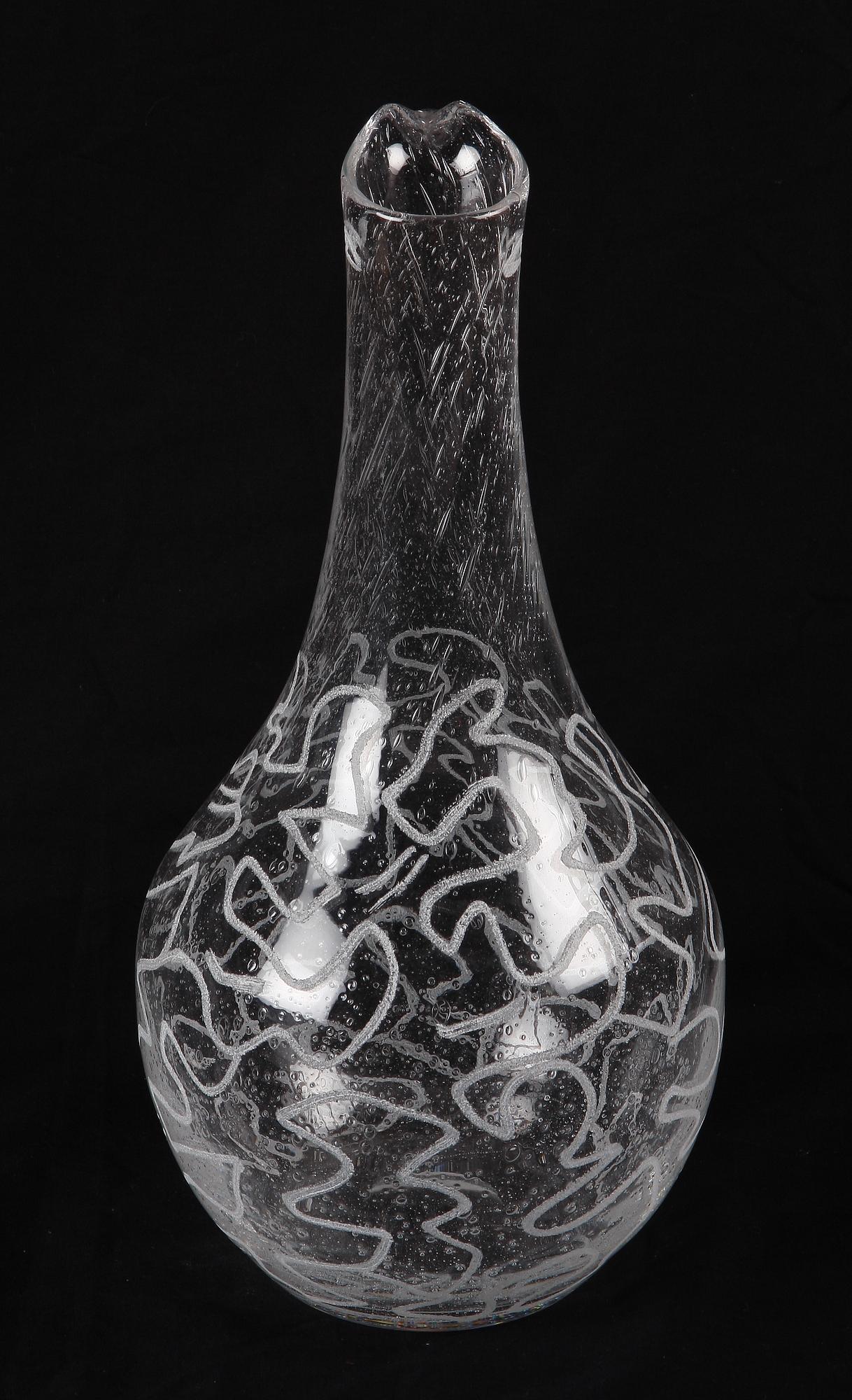 KARAFF, glas, Ulrica Hydman-Vallien, Kosta Boda.