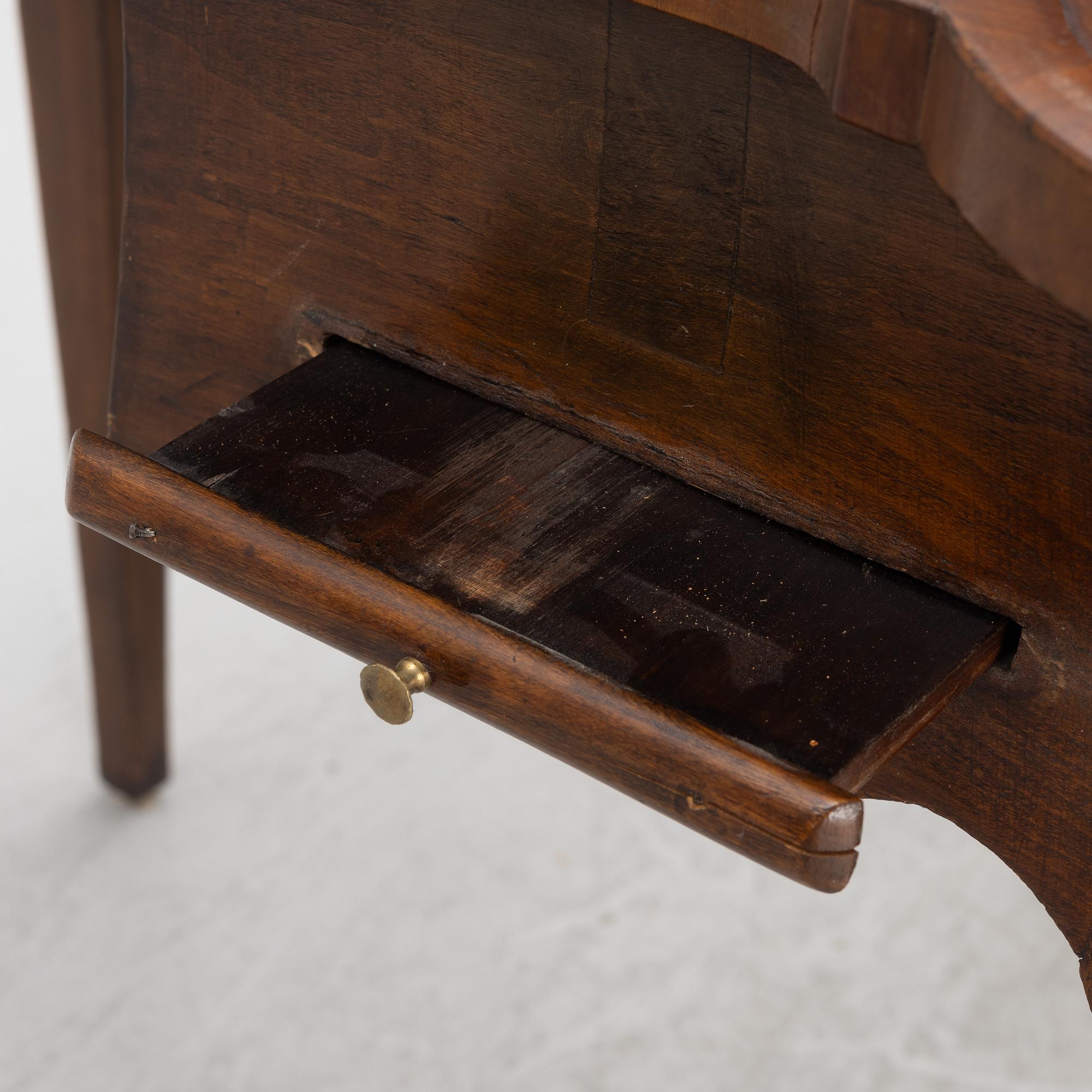 A Rococo games table, second half of the 18th century.