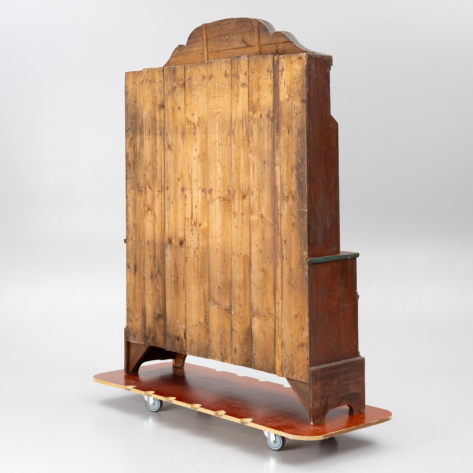 A plate shelf, 19th century.