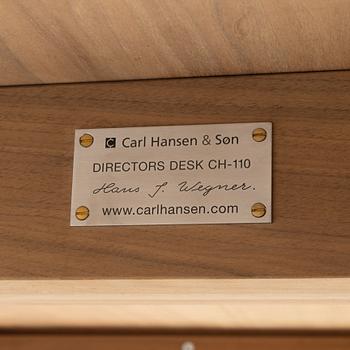 Hans Wegner, desk, model CH-110 "Director's Desk", Carl Hansen & Son, Denmark.