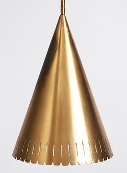 Harald Notini, taklampor, ett par, modell "11773", Arvid Böhlmarks Lampfabrik, Stockholm 1940-50-tal.