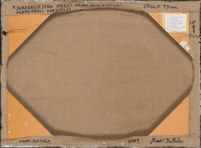 Mauri Kuitula, "Juhannuksena kaikki menee päin vittua.