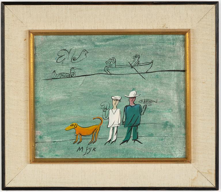 Madeleine Pyk, Vid vattendraget.