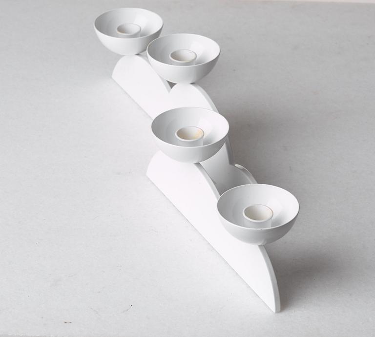 Eero Aarnio, EERO AARNIO, two candelabra; "Cactus" and "Cloud", Finland, one dated 2003.