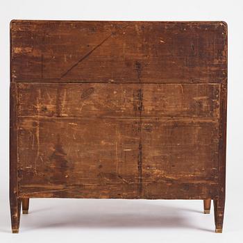 A Gustavian marquetry secretaire attributed to J. Hulsten (master 1773-1794).