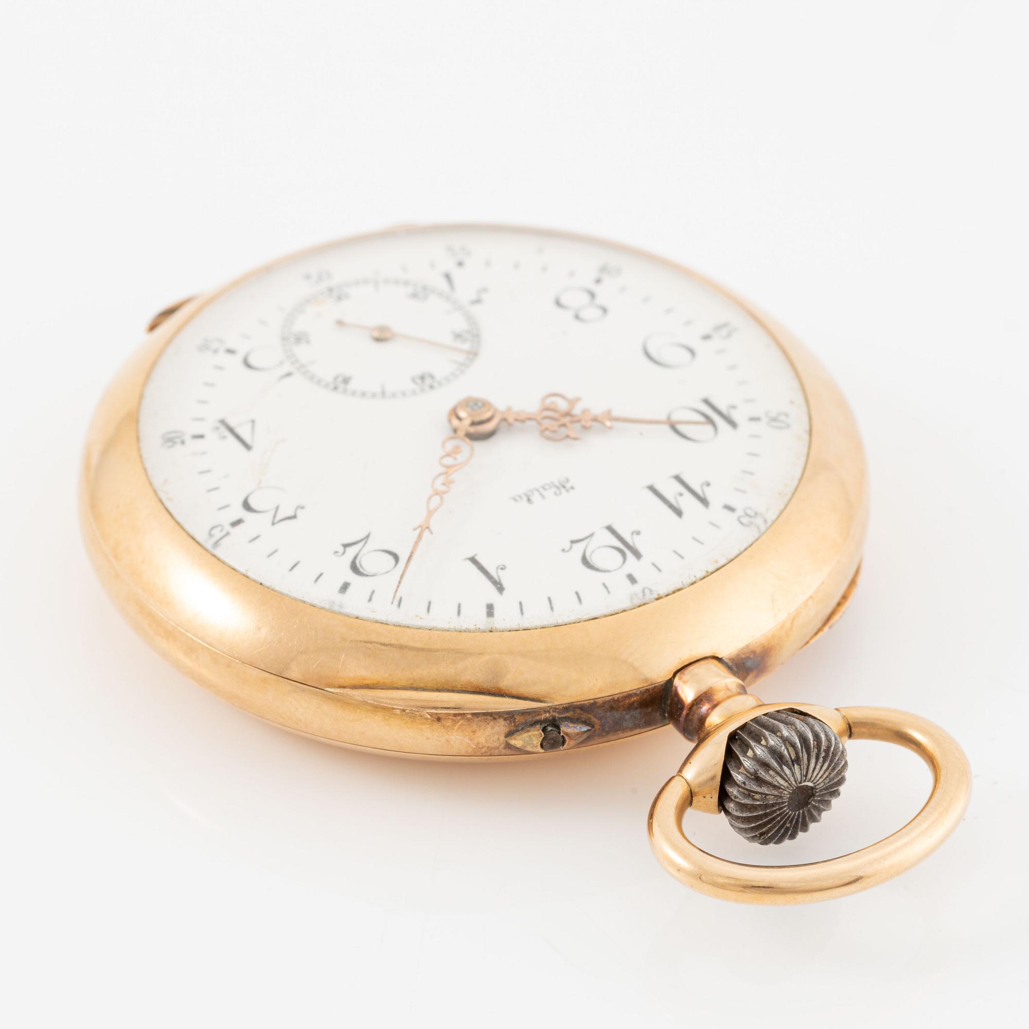 Halda, pocket watch, 50 mm.
