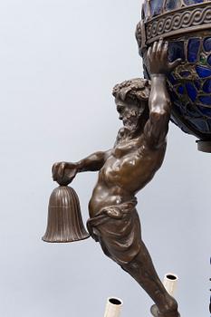 TAKKRONA, Mellaneuropa ca 1900-tal. Höjd 125 cm.