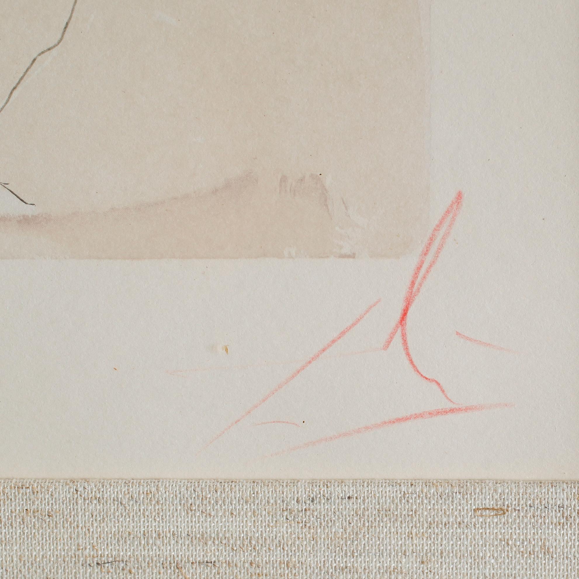 SALVADOR DALÍ, färgträsnitt, signerad i rött samt numrerad 98/150.