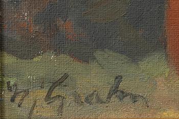 Hjalmar Grahn, 'Laundry Drying, Öland'.