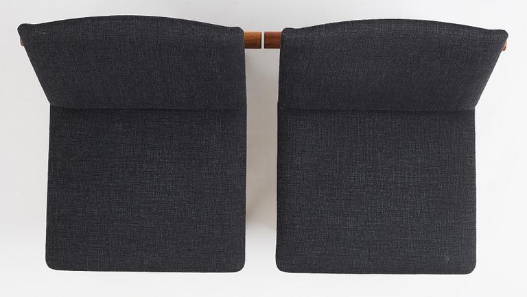 Finn Juhl, a pair of armchairs, "Japan", House of Finn Juhl, Denmark, 21st century.