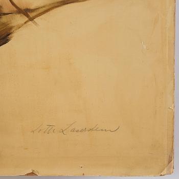 Lotte Laserstein, "Das kranke kind".