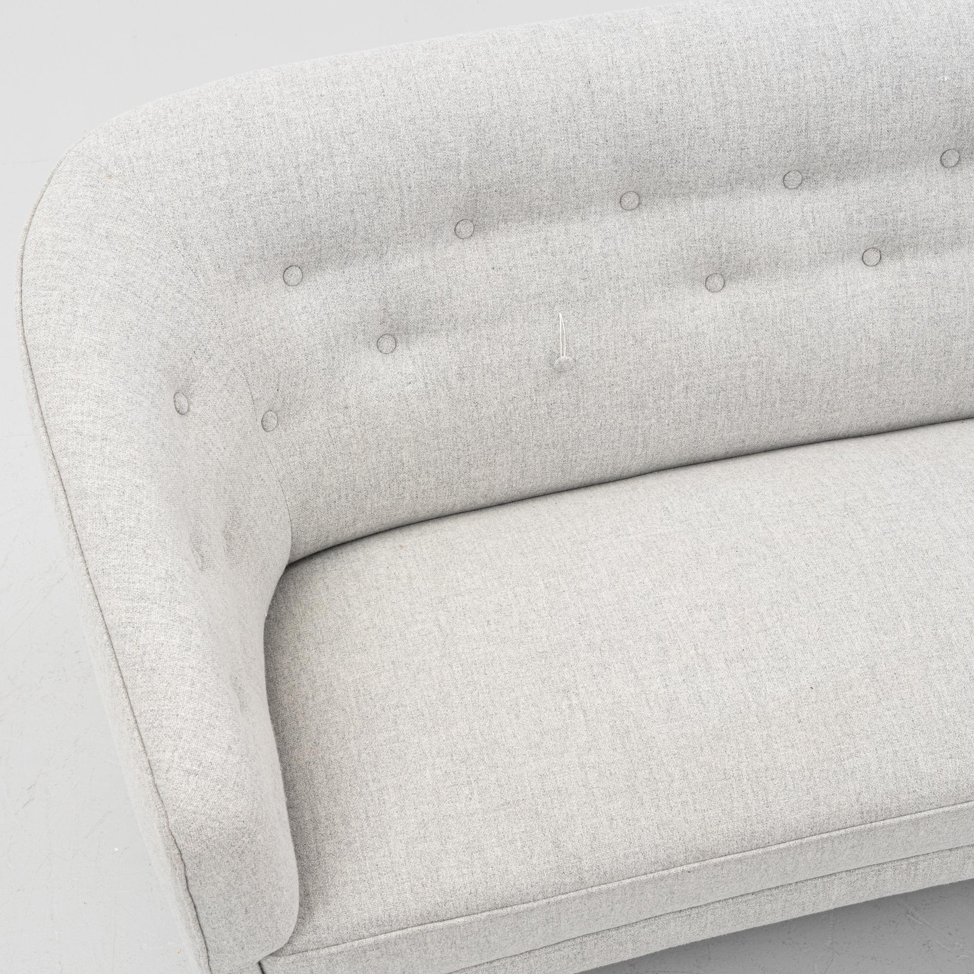 Ludvig Pontoppidan, sofa, Denmark, mid 20th Century.