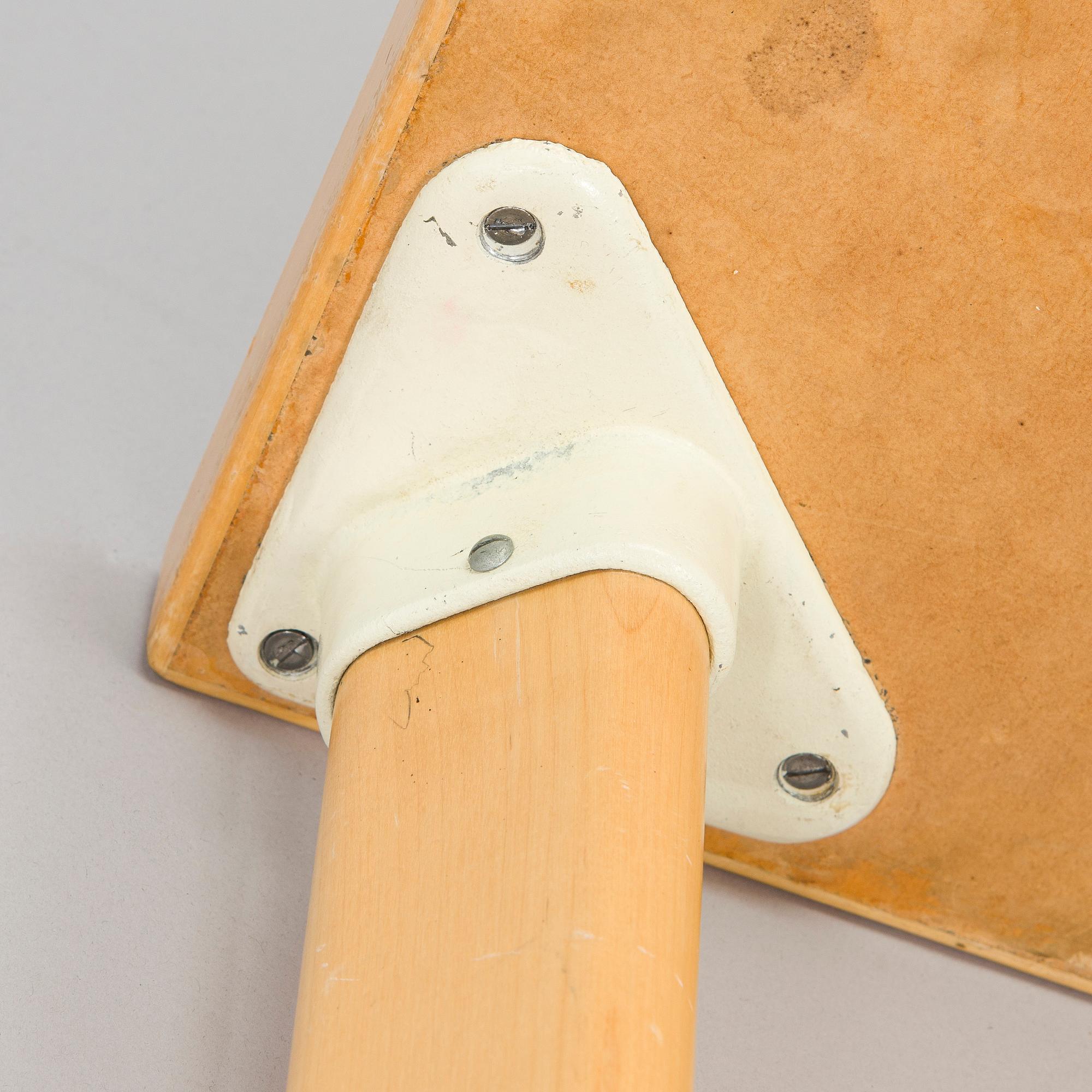 Alvar Aalto, a 1960s table 'MH 87' for Artek.