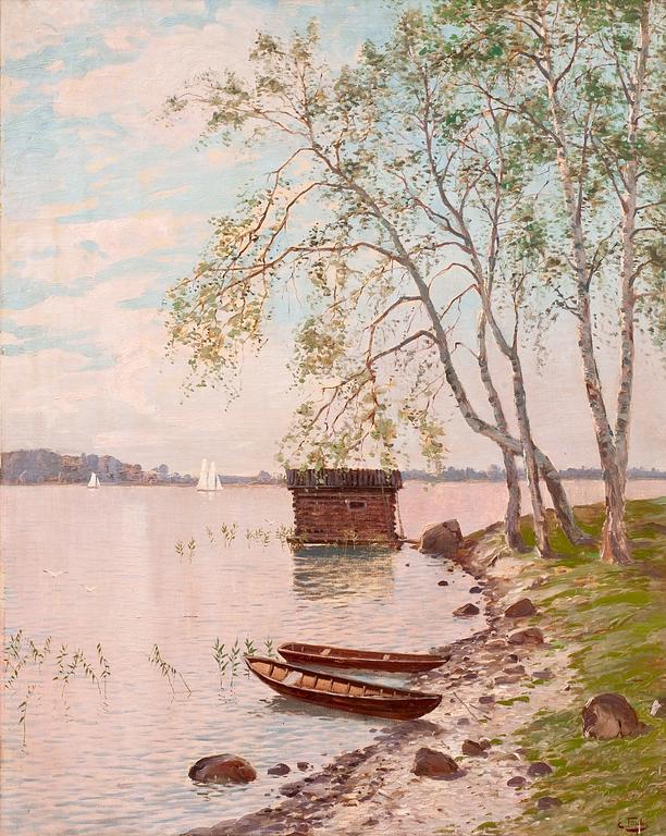 Eugen Taube, KVÄLL PÅ STRANDEN.