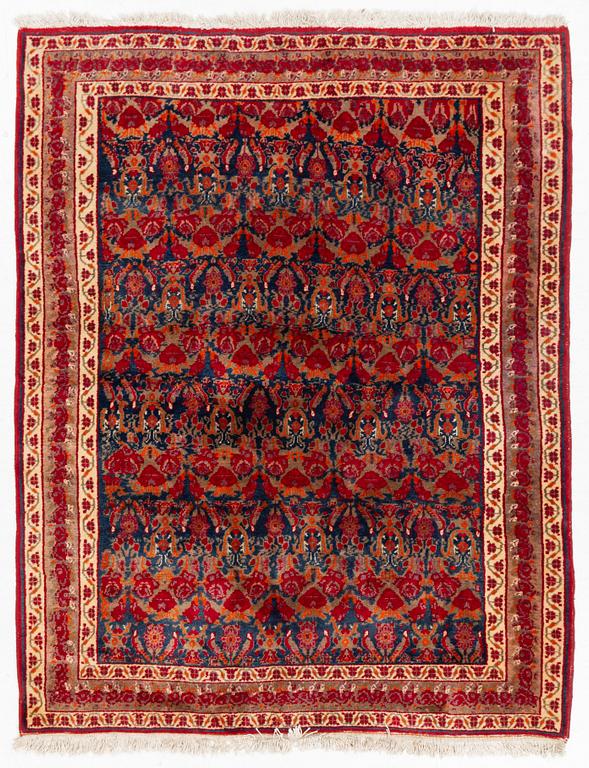 A rug, Oriental, c. 194 x 153 cm.