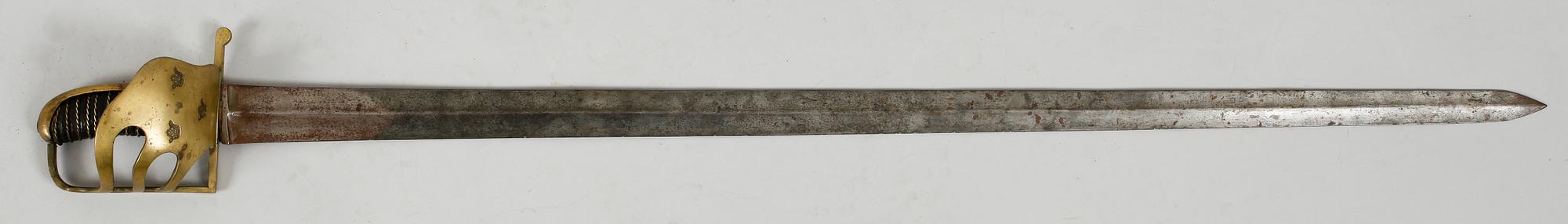 PALLASCH för Skånska Kavalleriregementet, m/1773-1806.