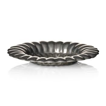 Estrid Ericson, a pewter dish, Firma Svenskt Tenn, Stockholm 1948.